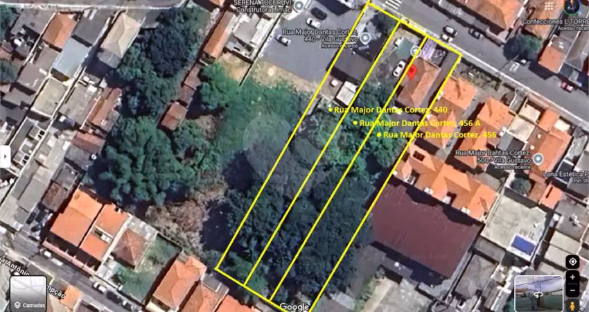 Terreno à venda na Rua Major Dantas Cortez, Tucuruvi, São Paulo