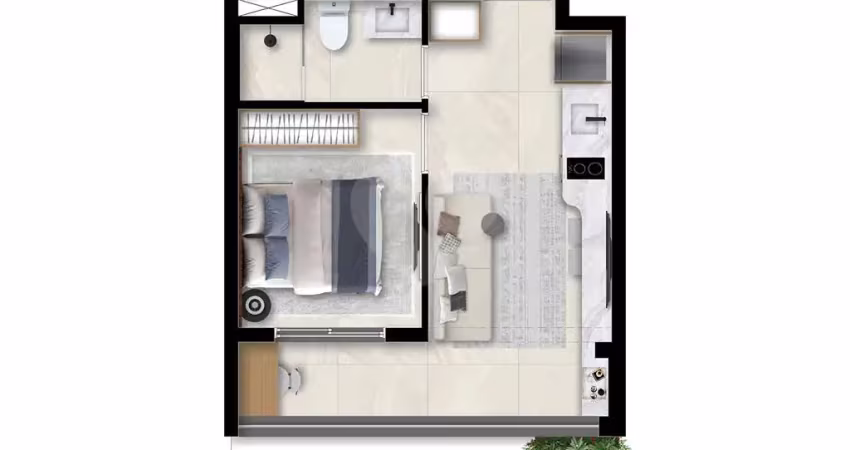 Apartamento com 1 quarto à venda na Avenida Sumaré, Perdizes, São Paulo