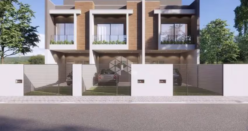 Sobrado geminado em construção 3 quartos sendo 1 suíte no costa e silva