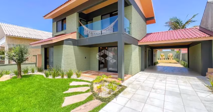 Casa/sobrado 4 dormitórios com garagem para 02 carros em atlântida - xangri-lá/rs