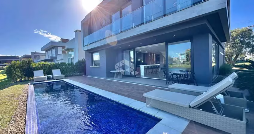 Casa condomínio Enseada Lagos, Xangri-Lá, 05 suítes, elevador, 02 vagas