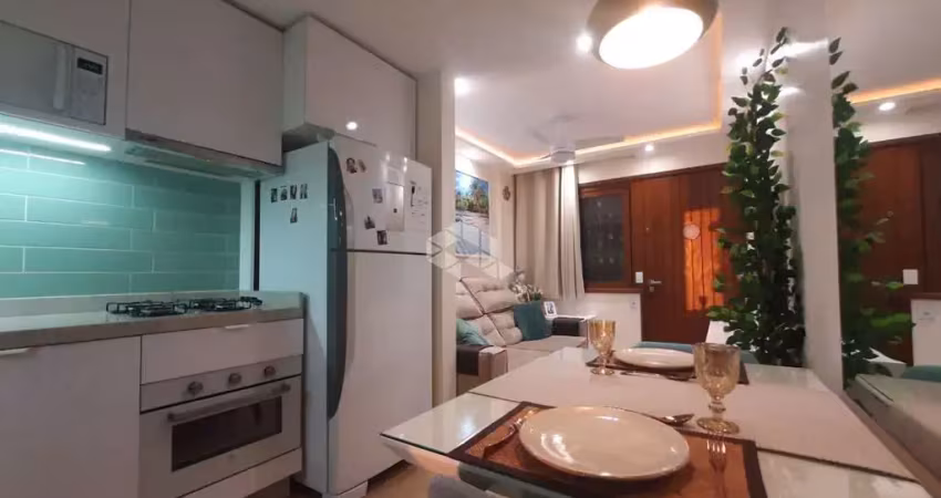 Apartamento centro de capão da canoa com vaga - mobiliado e decorado 1 dormitóri