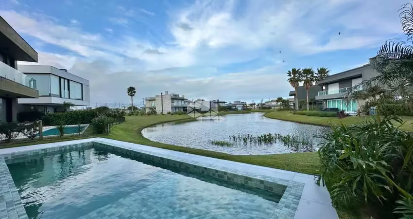 Casa condomínio enseada lagos de xangri-lá, 06 dormitórios/suíte, beira lago