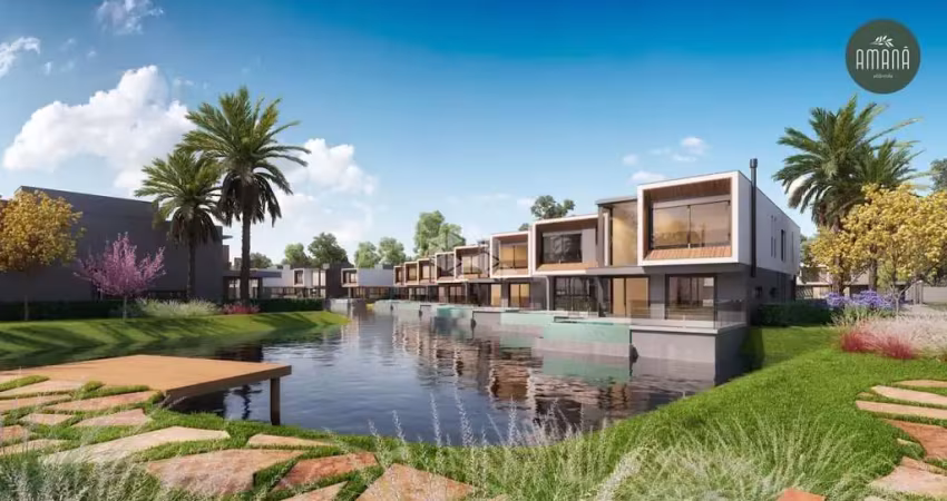 Casa de 04 suites/quartos e 02 vaga de garagem no condomínio amaná atlântida em xangri-lá/rs