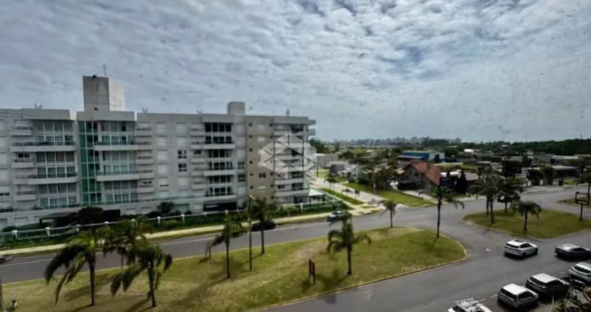 Loft mobiliado no condomínio livin resort em atlântida, 1 vaga