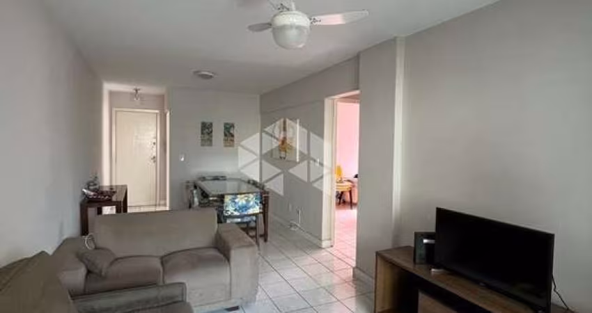 Apartamento 2 dormitórios suite garagem de frente reta mar .