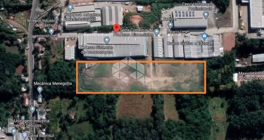 Terreno à venda na Rua Darcy Longhi, 220, Industrial, Bento Gonçalves