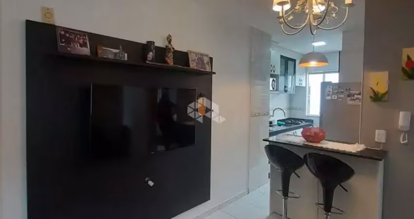 Apartamento semimobiliado com 2 quartos/dormitórios no bairro bom viver, em biguaçu- sc