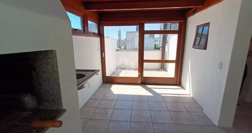 Cobertura duplex de 1 dormitório no bairro menino deus