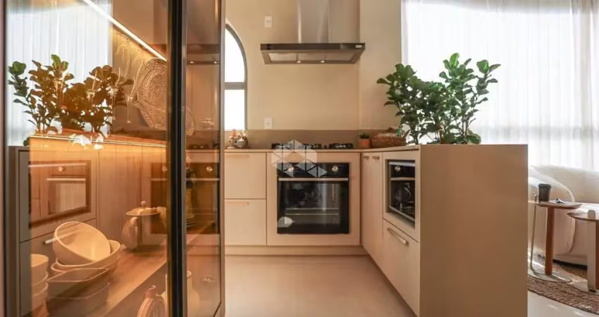 Apartamento mobiliado com três quartos na meia praia em itapema sc