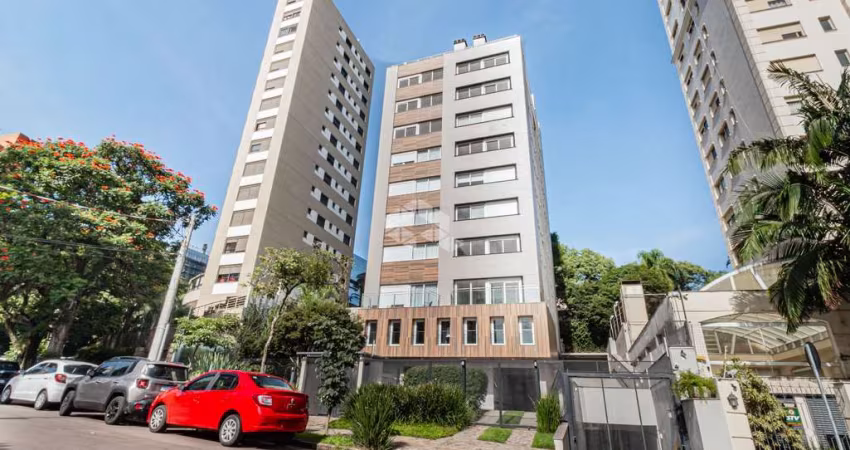 Apartamento mobiliado, 53,67m², com 01 suíte,  02 banheiros, 02 vagas no Bairro Três Figueiras, Porto Alegre.