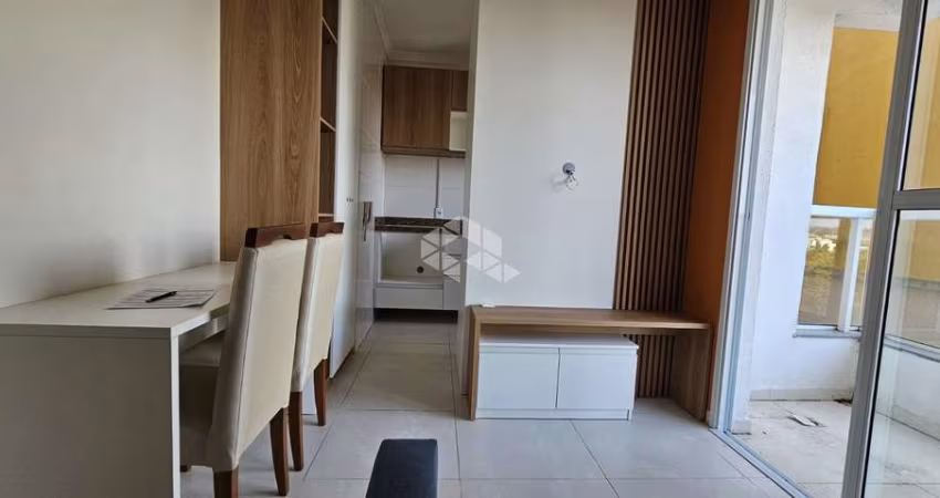 Apartamento 1 dormitório com sacada e churrasqueira, vaga de garagem à venda no bairro centro de Santa Maria