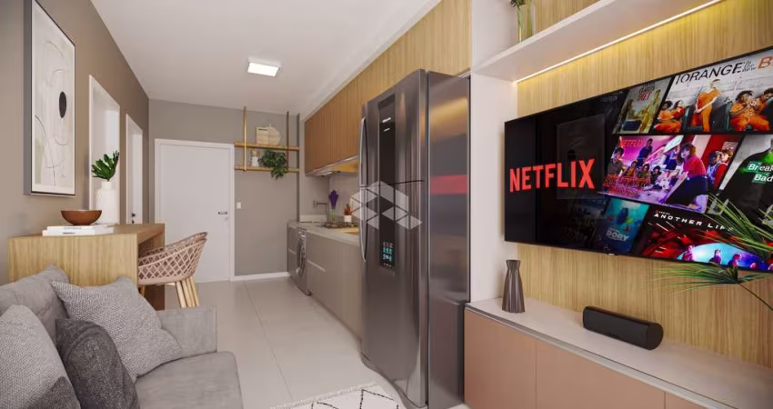 Apartamento de 01 dormitório na planta em Camobi Santa Maria