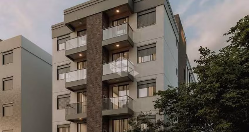 Apartamento de 1 quarto na planta à venda com sacada e churrasqueira no Bairro Camobi em Santa Maria