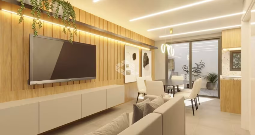 Casa em construção com 03 quartos e 01 suíte  no Terras de Santorini em Santa Maria