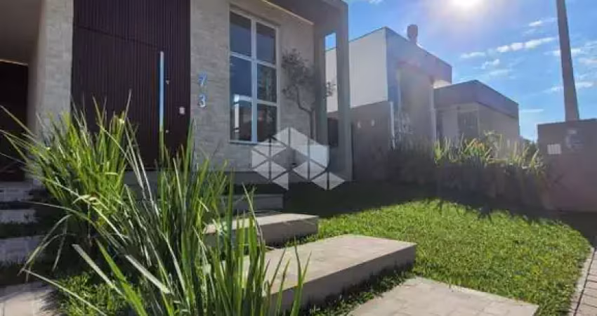 Casa nova à venda com 3 quartos, suíte com closet em condomínio fechado