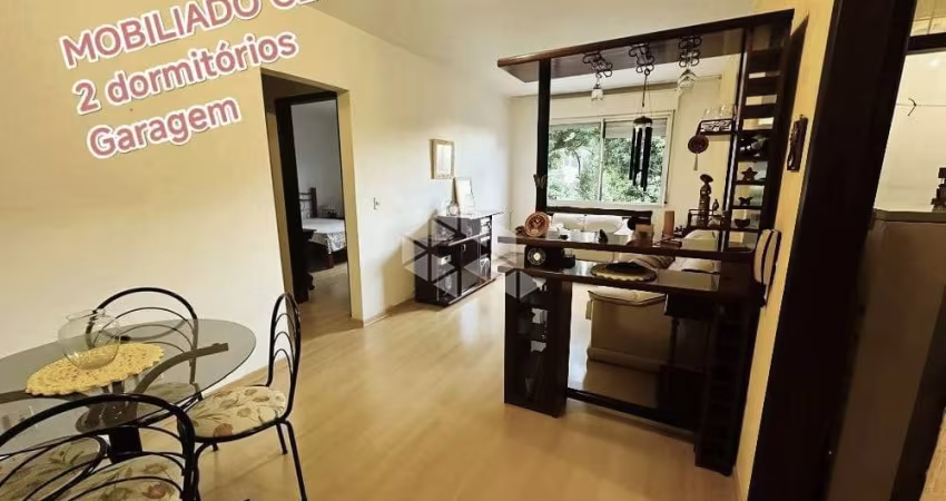 Apartamento com 2 quartos mobiliado no centro de Santa Maria/RS