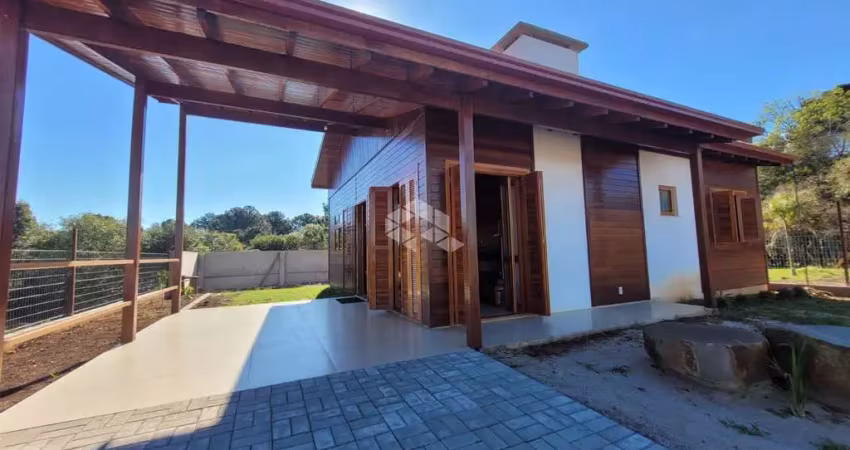 Casa nova à venda com 2 quartos, sendo 1 suíte em itaara / rs