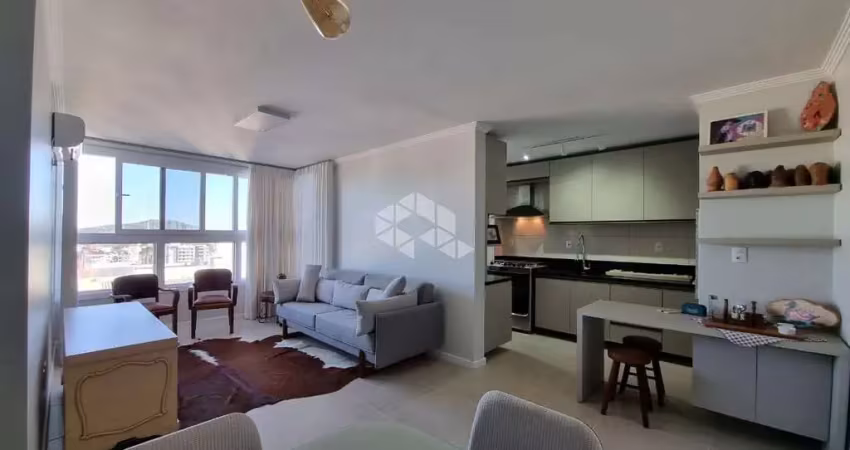 Apartamento semi-mobiliado à venda com 2 quartos, suíte no bairro dores em santa maria