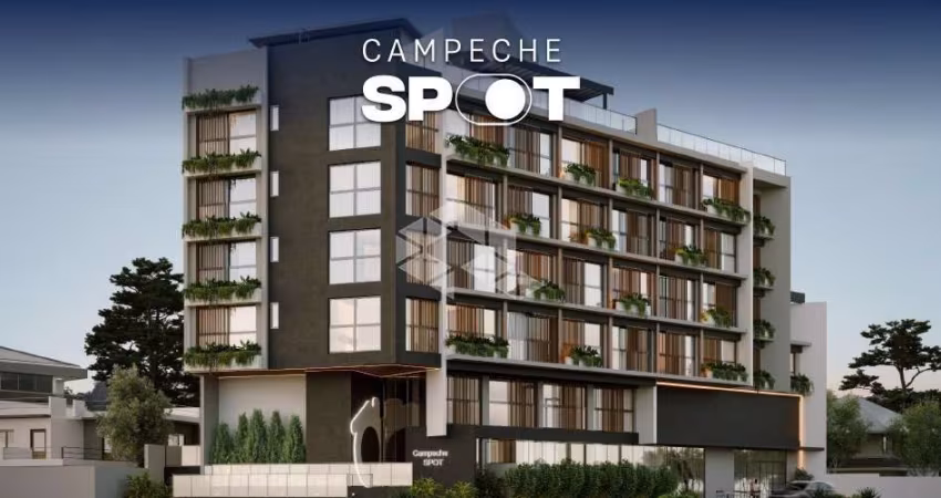 Apartamento SPE EM CONSTRUÇÃO com vista para o mar,  1 dormitório no bairro Campeche em Florianópolis/SC.