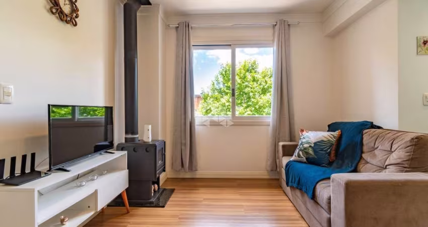 Apartamento de 1 dormitório mobiliado no centro de Canela