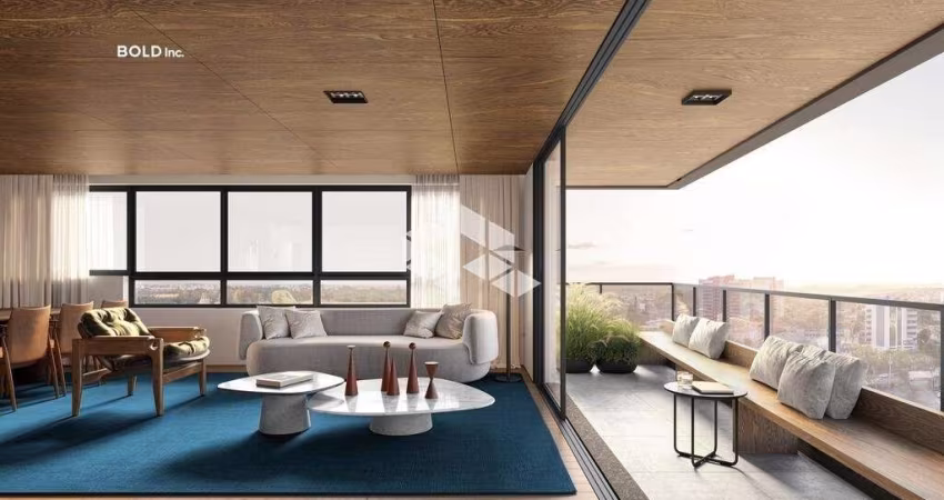 Apartamento com área privativa de 92m², 3 dormitórios sendo um suíte, ampla sacada, hall social, cozinha, churrasqueira integrada, 1 vaga