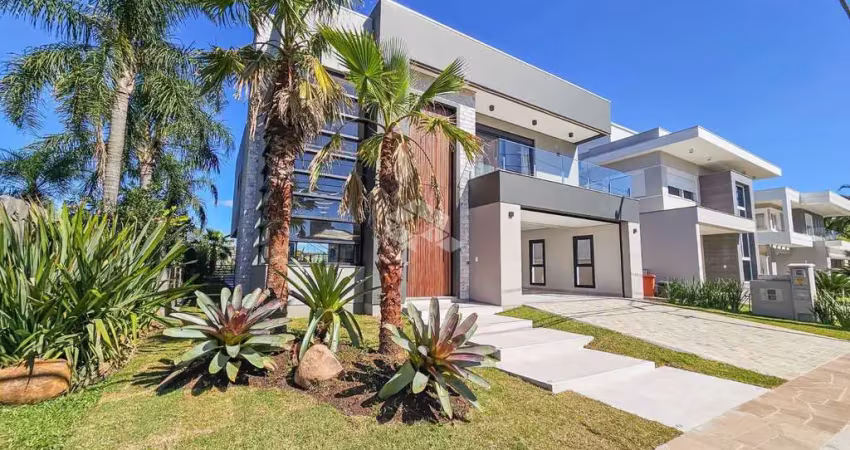 Casa em condomínio de alto padrão, sendo 4 suítes, 4 vagas, no bairro marechal rondon, na cidade de canoas - rs.