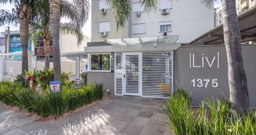 Apartamento semimobiliado, 2 dormitórios, 1 suíte, infraestrutura com piscina, vaga de garagem, centro de canoas. aceita financiamento. e fgts