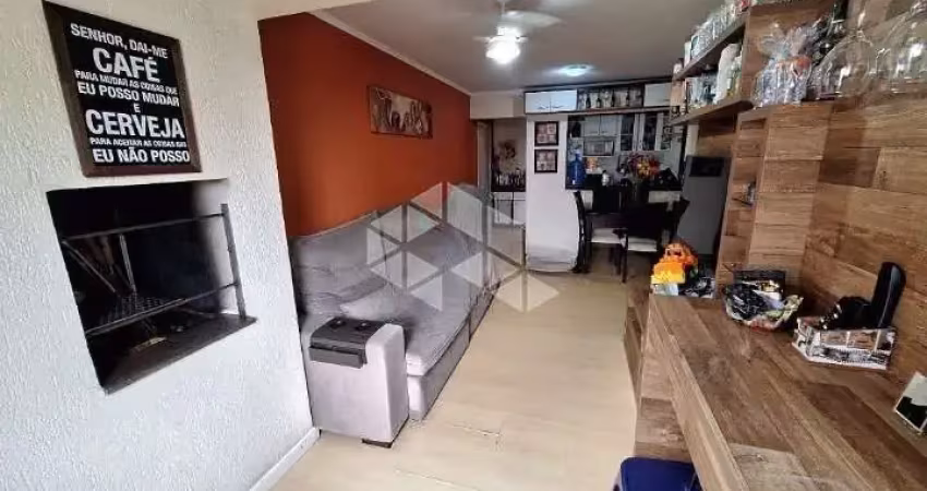 Apartamento com  03 quartos, sendo 01 suíte, 01 vaga coberta, sacada fechada com churrasqueira, no centro de canoas.