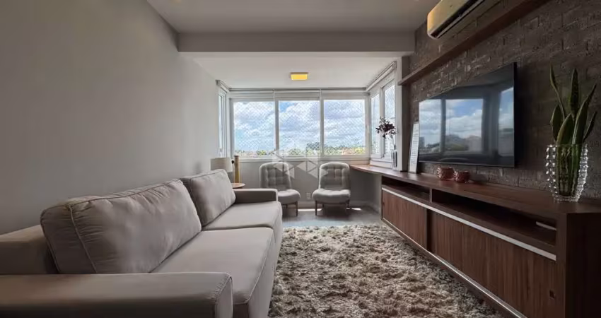 Apartamento 1 dormitório, semi mobiliado, com 1 vaga de garagem coberta. No bairro Marechal Rondon em Canoas. Aceita Financiamento Bancário.