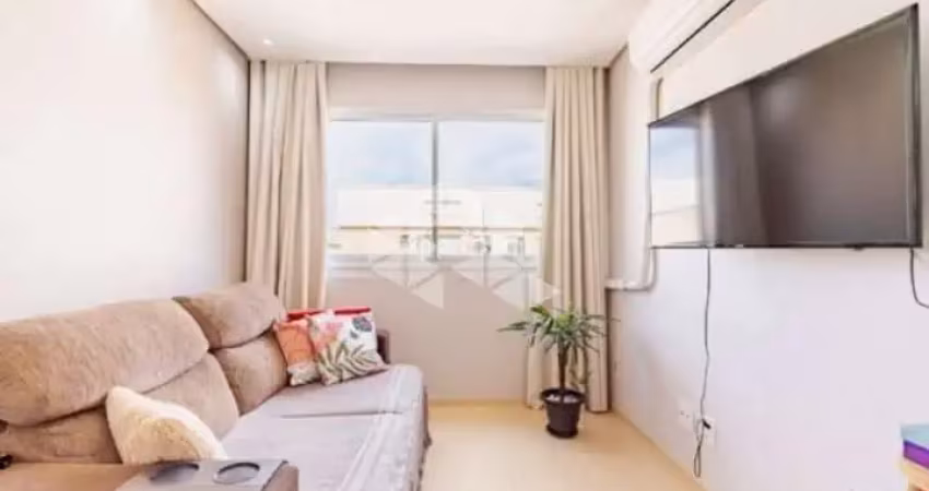 Apartamento semimobiliado de 2 dormitórios com vaga de garagem no moradas clube canoas, aceita financiamento e fgts