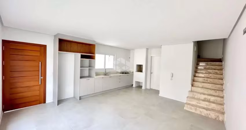 Casa em condomínio, 3 dormitórios, 3 banheiros sendo 1 suíte, 2 vagas de garagem, churrasqueira.