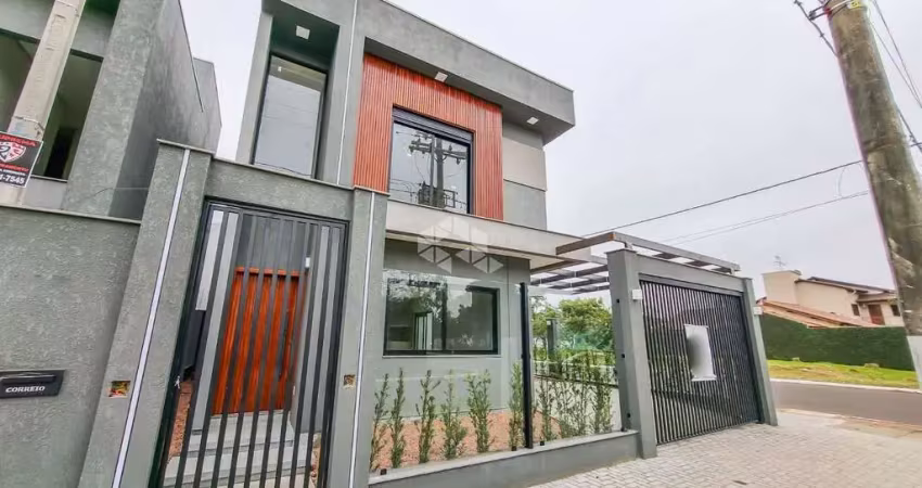 Casa sobrado nova no bairro são josé  próximo da faculdade ulbra em canoas, com 3 dormitórios sendo 1 suíte master com closet, aceita financiamento