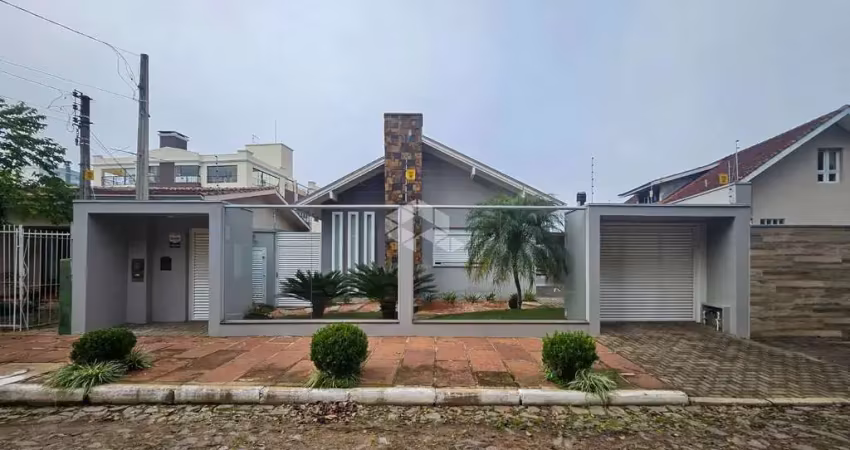 Casa moderna, ampla, com 3 suítes, área gourmet completa, piscina e 4 vagas cobertas no bairro rio branco - novo hamburgo.