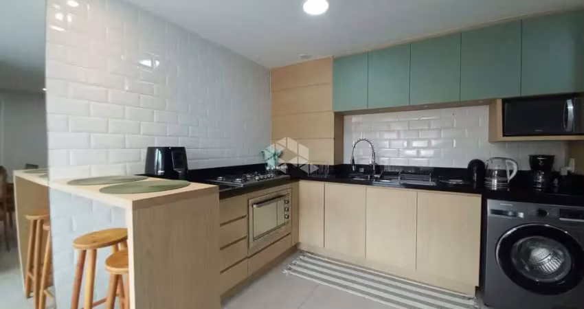 Apartamento de 2 dormitórios, sacada, semimobiliado, elevador, vaga e piscina.  no bairro primavera em novo hamburgo. aceita financiamento e fgts.