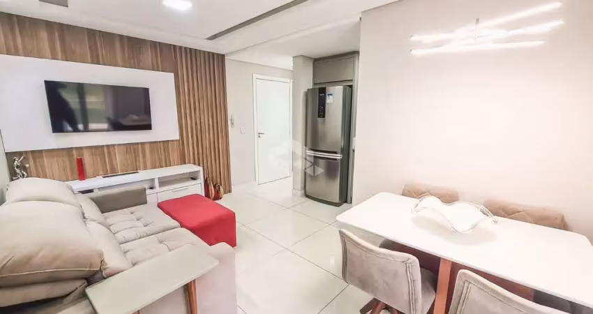 Apartamento 2 dormitórios,mobiliado, scada, churrasqueria, vaga coberta, elevador, playground no bairro operário, nh. aceita financiamento, fgts