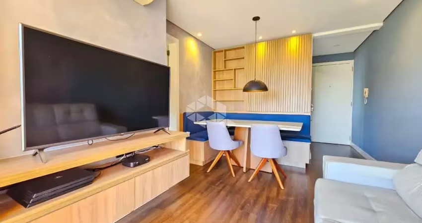 Apartamento 2 dormitórios com sacada e churrasqueira - ecoville, sarandi, porto alegre - vista livre, vaga e móveis planejados