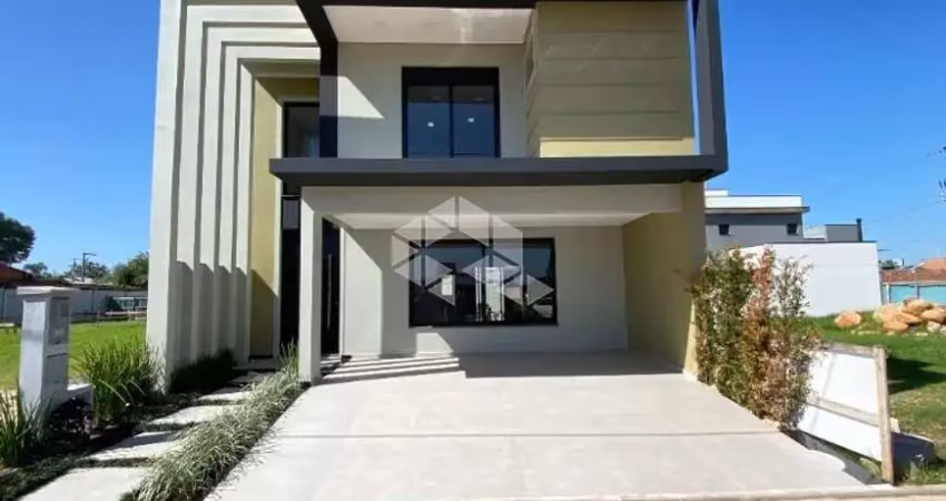 Casa sobrado de alto padrão em condomínio fechado - canoas - 3 dormitórios, 1 suíte master, 2 vagas de garagem.