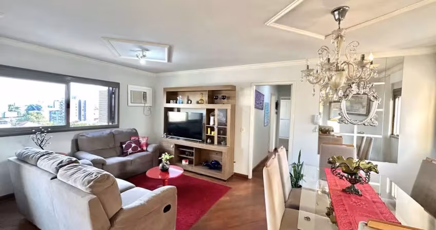 Apartamento 3 dormitórios (1 suíte), 2 banheiros e 1 vaga de garagem, totalmente mobiliado - centro de novo hamburgo, aceita financiamento e fgts.
