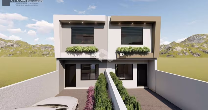 Sobrado novo com 65,80 m² e 2 dormitórios - São José, Canoas/RS.