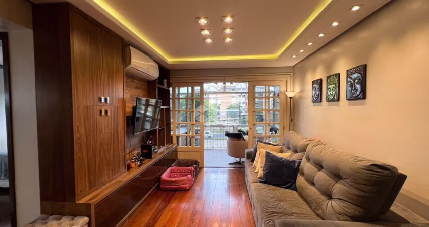 Apartamento semi mobiliado, 2 dormitórios e sacada - Marechal Rondon