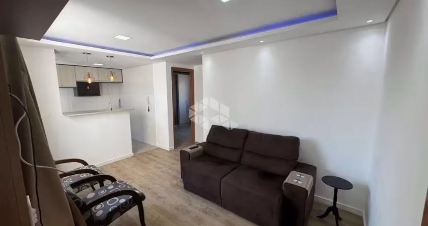 Apartamento 02 (dois) dormitórios, 41,58 m2 01 (uma) vaga fixa para carro.