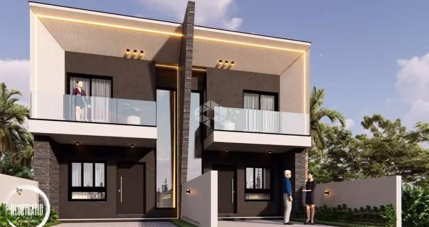 Sobrado alto padrão com 3 suítes - bairro monte serrat, canoas