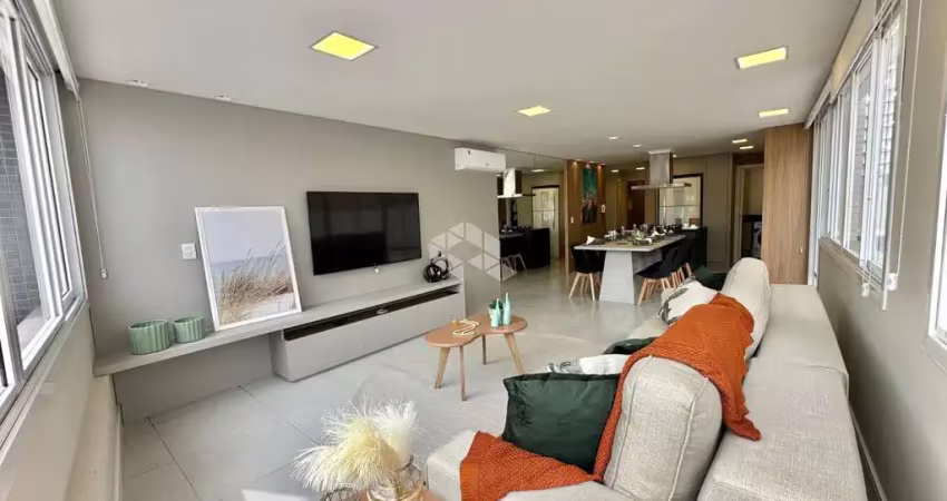 Apartamento com terraço, mobiliado e decorado, 03 suítes, no bairro zona nova em  capão da canoa/rs.