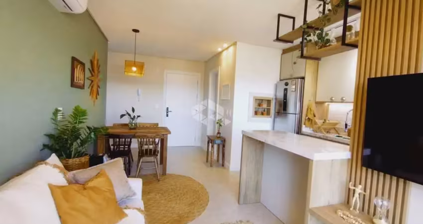 Apartamento 02 suítes, mobiliado e decorado, lavabo, andar alto, vaga dupla,infra completa com vista mar, capão da canoa