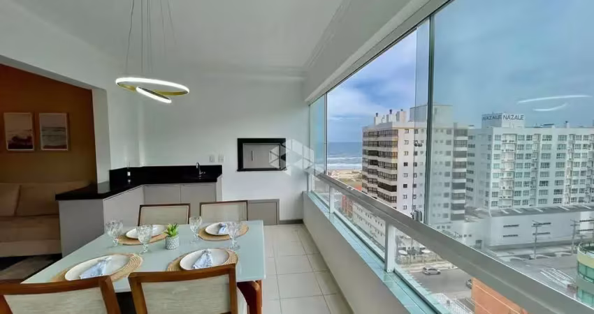 Apartamento 03 dormitórios, com vista para mar, mobiliado e decorado, bairro navegantes, capão da canoa!