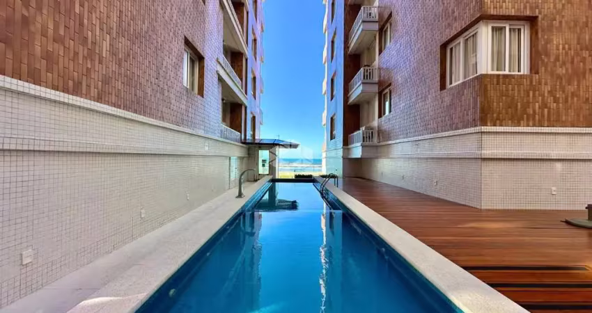 Apartamento frente oeste, lateral sul, mobiliado e decorado ,02 dormitórios ,01 suíte, 78,39 m² privativos, centro ,capão da canoa!