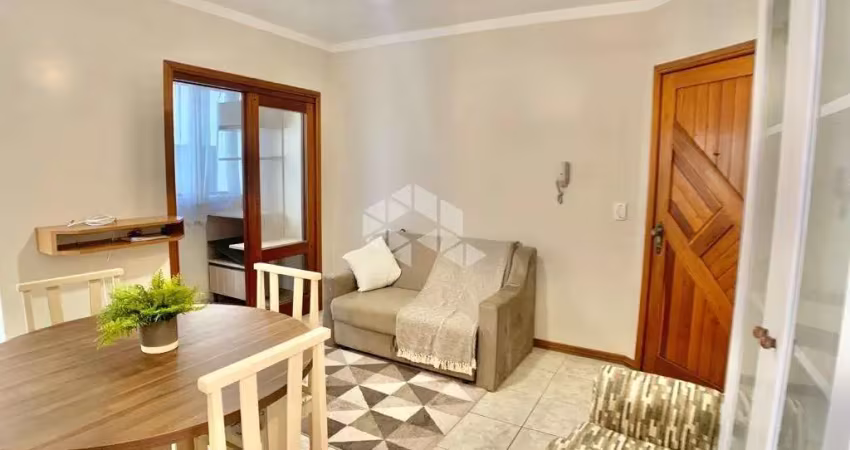 Apartamento de 2 dormitórios, mobiliado e decorado, lavabo, em capão da canoa