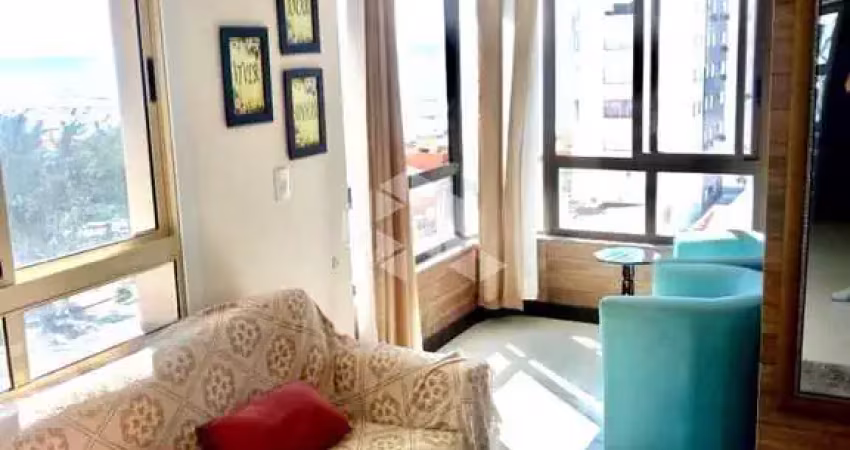 Apartamento composto de 01 dormitório, mobiliado, vista para o mar, no centro de capão da canoa/rs.
