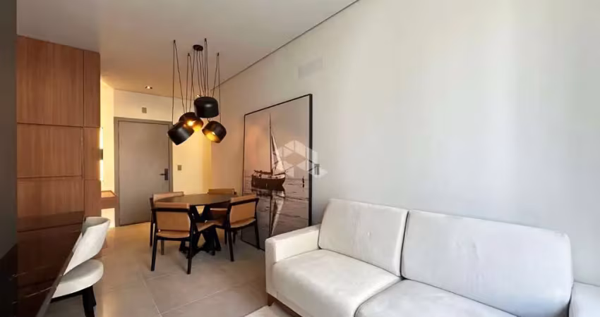 Apartamento novo com terraço, mobiliado, 02 dormitórios(sendo 01 suíte), no bairro navengantes, em capão da canoa/rs.